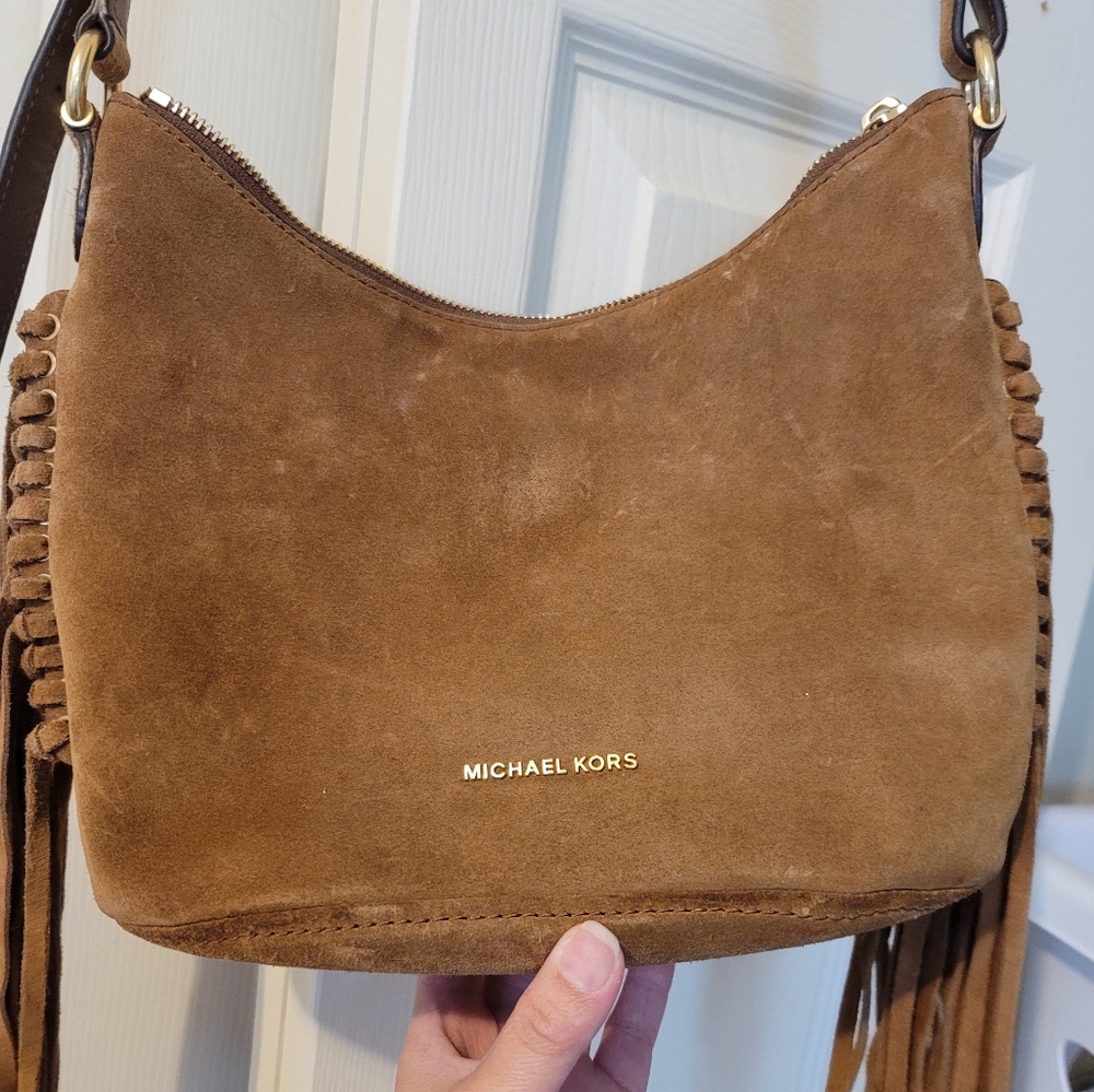 Michael Kors Suede Purse